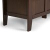Adams - Entryway Storage Bench - Rustic Medium Brown - Image 7