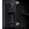 Bathroom Vanity Combo With Ceramic Sink, Luxurious Space-Saving Vanity, 2 Soft Close Doors - Black - Image 20