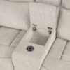Galya - Motion Loveseat With Console - Light Gray - Image 6