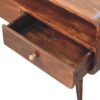 Curved Media Unit - Walnut - Image 5