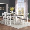 Mountina - Dining Chairs (Set of 2) - Brown / White - Image 2