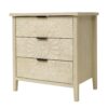 3 Drawer Cabinet, American Furniture, Suitable For Bedroom, Living Room, Study - Natural - Image 6