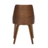 Anabelle - Mid-Century Modern Dining / Chair (Set of 2) - Walnut / Cream - Image 5