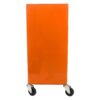 4 Drawers Multifunctional Tool Cart With Wheels - Orange - Image 7
