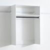 Devi - Wall Mounted Wood Closet System With Modular Versatility And Warm - White - Image 5