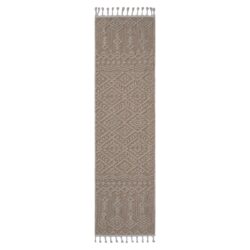 Guros - 2' X 8' Traditional Indoor / Outdoor Area Rug - Natural