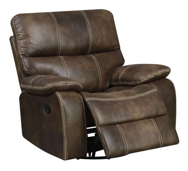Hooper - Swivel Gliding Recliner - Brown