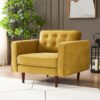 Casey - Lounge Chair - Yellow - Image 3