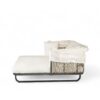 Outdoor Patio Daybed Rattan Daybed Outdoor Sunbed With Detachable Pillows For Patio, Backyard, Pool - Beige - Image 21