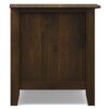 Burlington - Low TV Media Stand - Mahogany - Image 8