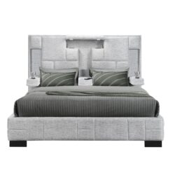 Yaris - King Bed - Gray
