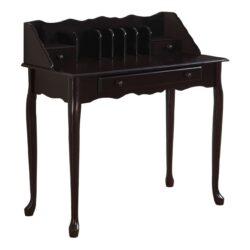 Computer Desk For Home Office, Laptop, Storage Drawers, Traditional - Cherry