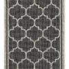 Sunshine - 5'3" X 7'3" Indoor & Outdoor Area Rug Polypropylene - Anthracite - Image 3