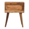 Inlay - Edessa Bone Bedside Table - Oak - Image 10