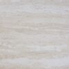 Accent Side Table, Storage Drawer, Marble Look Contemporary & Modern - Beige - Image 6