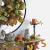 Resin Standing & Lying Down Squirrel Rustic, For Harvest Festival Fall Festival & Thanksgiving Table Decorations (Set of 2) - Antique Cream - Image 7