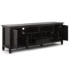 Warm Shaker - TV Media Stand - Hickory Brown - Image 2