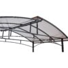 Grill Gazebo 8X5Ft, Outdoor Patio Canopy, Bbq Shelter With Steel Hardtop And Side Shelves - Black - Image 7