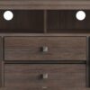 Cosmopolitan - Wide TV Media Stand - Farmhouse Brown - Image 6