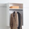 Devi - Wall Mounted Wood Closet System With Modular Versatility And Warm - White - Image 6