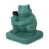 Whimsical - Frog Neptune Umbrella Base Concrete - Green - Image 2