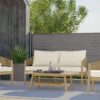 Bayshore - Outdoor Sofa - Natural - Image 10