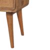 Close Knit 2 Drawer Nightstand - Oak - Image 7