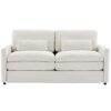 Cozy Upholstered Loveseat Sofa Oversized Comfy Comfy Cloud Sofa Double Cushion Loveseat Sofa Plush Cushion Sofa Couch For Living Room - Beige - Image 10