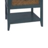 2 Drawer Side Table - Natural Rattan - End Table - Suitable For Bedroom, Living Room, Or Study - Green - Image 16