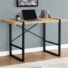 Computer Desk For Home Office, Laptop, Contemporary And Modern - Natural / Black - Image 10