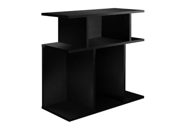 Accent Table, Side, Durable Construction Contemporary & Modern - Black