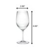 Tritan Hammer - Leadingware Plastic Wine Glasses (Set of 4), Unbreakable, Bpa Free, 20Oz - Clear - Image 3