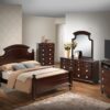 King Bed Traditional - Cappuccino - Image 5