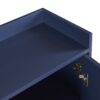 Modern Sideboard Elegant Buffet Cabinet With Large Storage Space For Dining Room, Entryway - Navy - Image 17