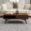 Caroline - Coffee Table - Walnut Brown - Image 5