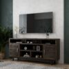 Avondale - TV Stand Console For TVs Up To 90" - Charcoal Brown - Image 3