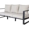 3 Person Sofa With Rectangular Coffee Table, Cushions Tino Tino - Beige - Image 3