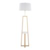 Cosmo - Shelf Contemporary / Glam Floor Lamp - Gold - Image 5