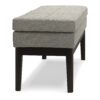 Carlson - Ottoman Bench - Greige - Image 5