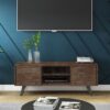 Lowry - TV Media Stand - Rustic Natural Aged Brown - Image 8