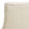Cheney - Contemporary Dining Chair (Set of 2) Tufted Fabric Upholstery - Beige - Image 16