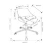 Malden - Office Chair - Gray - Image 9