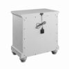 Mariano - 3 Drawer Nightstand With USB - Gray - Image 4