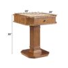 Galini - Game Table - Walnut - Image 7