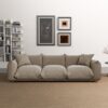 Kely - Upholstered Sofa - Mocha - Image 6