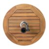 Ralph - Round Umbrella Base - Teak - Image 8