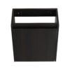 Modern 16" Bathroom Vanity Sink Combo With Ceramic Sink And Cabinet For Small Spaces - Black - Image 24