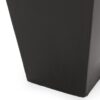 Outdoor Modern Cast Stone Planter - Black - Image 9