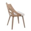 Charlotte - Farmhouse Chair (Set of 2) - White Washed / Cream - Image 5