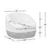 Willow - Upholstered Patio Deep Seating Sofa Axroma Olefin - Wheat Beige - Image 11